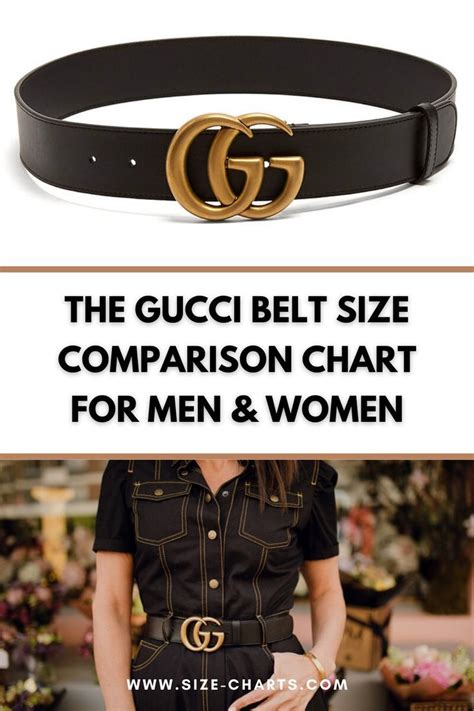 gucci belt guide|gucci belt size comparison.